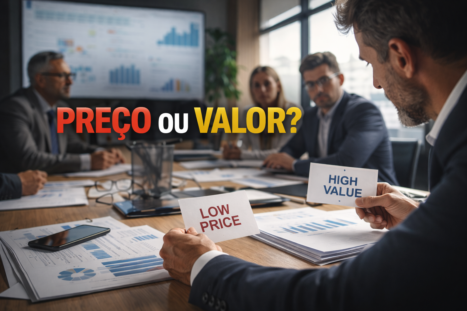 Preço ou Valor? Da Guerra de Preços à Venda de Valor